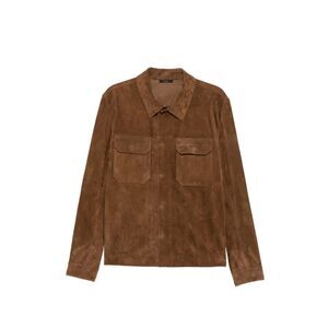 Tom Ford Brown Jackets - Shirt Jackets Men